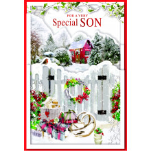 JXC1015 Son Trad 75 Christmas Cards