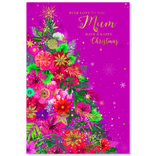 JXC0962 Mum Trad 50 Christmas Cards