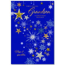 JXC1118 Grandson Trad 50 Christmas Cards