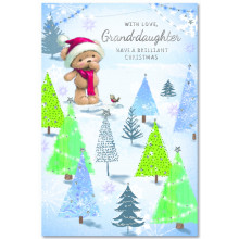 JXC1104 Granddaughter Juvenile 75 Christmas Cards