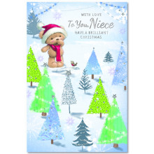 JXC1058 Niece Cute 75 Christmas Cards