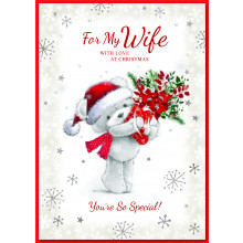JXC0934 Wife Cute 90 Christmas Cards