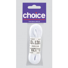 Choice White Sport Laces 120cm