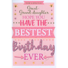 Great Grand-daughter Trad Cards C50  SE29699