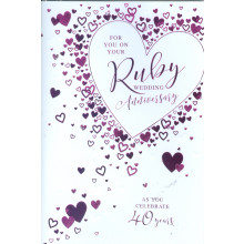 Your Ruby Anni Trad Cards C50 SE29715