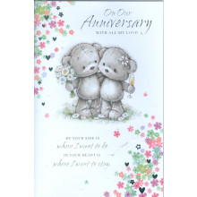Our Anniversary Cute Cards C75  SE29726