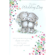 Wedding Day Cute Cards C75  SE29726