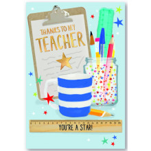 Thank You Teacher Cards SE29774