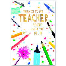 Thank You Teacher Cards SE29775