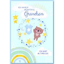 Grandson Congrats Cards C50  SE29838