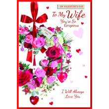 JVC0161 Wife 50 Valentines Day Cards SE29908