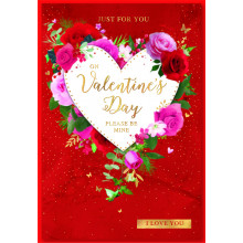 JVC0133 Open 50 Valentines Day Cards SE29913