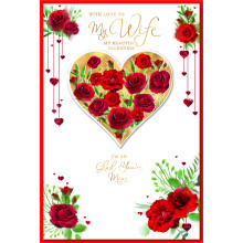 JVC0164 Wife Trad 75 Valentine Cards SE29929