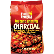 BBQ Charcoal Instant Light 2kg Bags