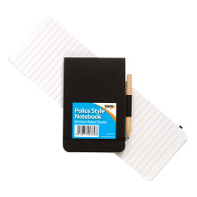 Police Style Notebook + Pencil