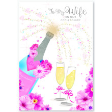 Wife Anniversary Cards C50  SE30093