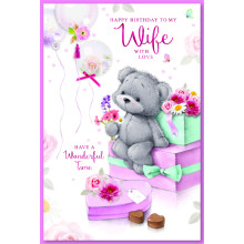 Wife Birthday Cute Cards C75  SE30115