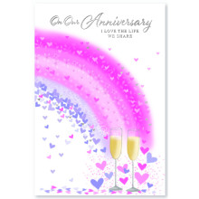 Our Anniversary Trad C50 Cards SE30169