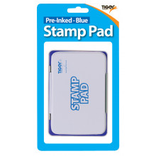 Stamp Pad Pre Inked Blue