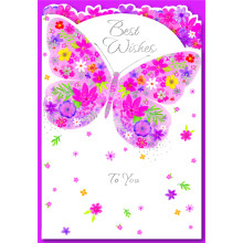 Best Wishes Female Trad Cards C50 SE30188