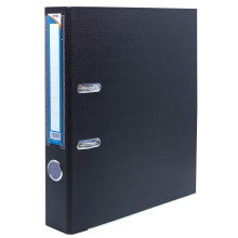 A4 Narrow Lever Arch File Blue/Black/Red
