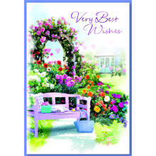 Best Wishes Female Trad Cards C50 SE30276