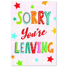 Sorry You're Leaving C50 Cards SE30299