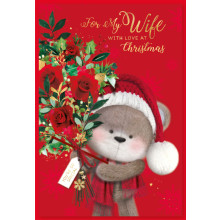 JXC1449 Wife Cute Christmas Card 50 SE30340