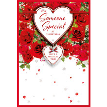 JXC1584 Someone Special Female Trad C50 Christmas Cards SE30349