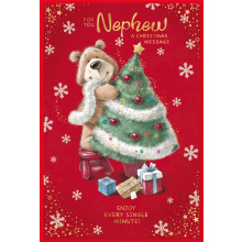 JXC1541 Nephew Cute Christmas Card 75 SE30363