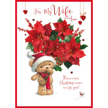 JXC1453 Wife Cute Christmas Card 90 SE30390