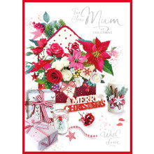 JXC1478 Mum Traditional Christmas Card 90 SE30393
