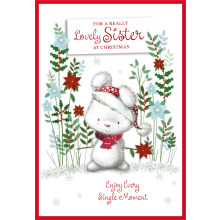 JXC1516 Sister Cute Christmas Card 50 SE30437