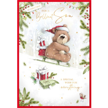 JXC1504 Son Cute C50 Christmas Card SE30438