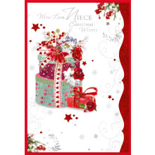 JXC1535 Niece Traditional Christmas Card 50 SE30443
