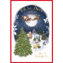 JXC1507 Son Trad C75 Christmas Card SE30459