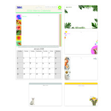DH1001 Photo Memo Calendar With Pen Asst