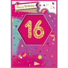 Age 16 Girl C50 Cards  SE30663