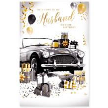 Husband Birthday Trad C75 Card SE30675
