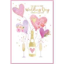 Wedding Day Trad C75 Card SE30689