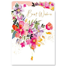 Best Wishes Female Trad C50 Card SE30703