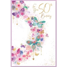 Age 50 Female Trad C50 Card SE30708