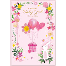 Baby Girl C50 Card SE30722