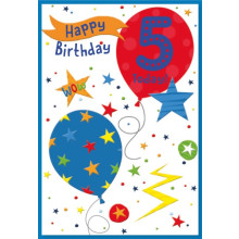Age 5 Boy C50 Card SE30725