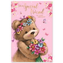 Special Friend Female Cute C50 Card SE30747