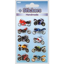Handmade Stickers Motorbikes HM01