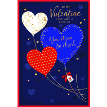 JVC0232 Open Male Trad 75 Valentines Day Cards SE30848