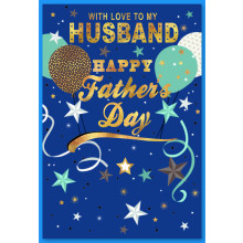 JFC0182 Husband Trad 50 Father's Day Cards SE30923