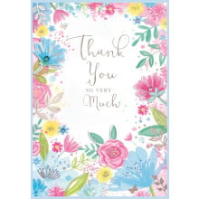 Thank You Female Isabel's Garden Cards 30979