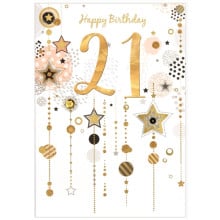 Age 21 Male Isabel's Garden Cards 30988